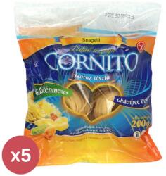 CORNITO Gluténmentes Száraztészta Spagetti 5X200 g - reformnagyker