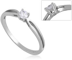 ÉkszerM Fehérarany Gyűrű (méret: 52) AU 96214