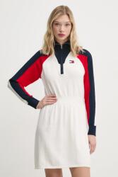 Tommy Hilfiger ruha gyapjú keverékből - bézs XL - answear - 37 300 Ft