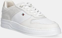 Tommy Hilfiger sportcipő TH SPORTY CUPSOLE TUMBLED LTR - fehér Női 40