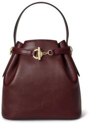 Lauren Ralph Lauren bőr táska - burgundia Univerzális méret - answear - 161 990 Ft