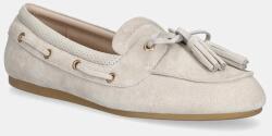 Liu Jo velúr mokaszin SKIPPER 03 - bézs Női 37