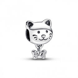 Pandora Moments Cica és masni Ezüst Charm (792255C01)