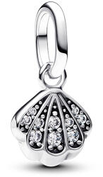 Pandora Szikrázó kagyló mini függő charm - 793855C01 (793855C01)