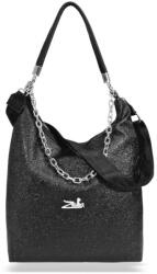 ZELLIA Női Válltáska 25087 Fekete - Crystal - (ZLK-25087-11433811)