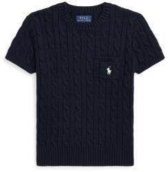 Ralph Lauren gyerek pamut póló - sötétkék 144-154 - answear - 50 990 Ft