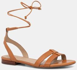 Lauren Ralph Lauren bőr szandál Paloma - barna Női 38