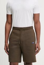 HUGO Blue pamut rövidnadrág Nasensio - barna XL