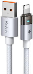 Mcdodo Cablu, USB-A la Lightning, Transparent, 3A, 1.2m - Mcdodo (CA-6912) - White (KF2359048) - pcone
