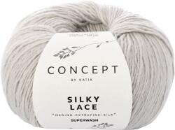 Katia Silky Lace 173 Pearl Light Grey Плетива прежда (977-173-KATIA)