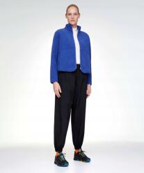 OYSHO Fekete Nadrág Zsebekkel, Size S, 100% poliamid, magas derék (542544)