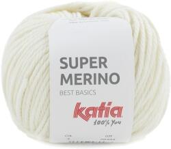 Katia Super Merino 3 Ecru Плетива прежда (SM 3)