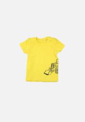 NAME IT Sárga Póló, 95% pamut, 5% elasztán, mintás, Size 1-2 hó (473426)