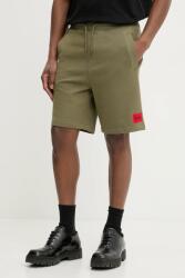 HUGO pamut rövidnadrág - zöld XL - answear - 37 990 Ft