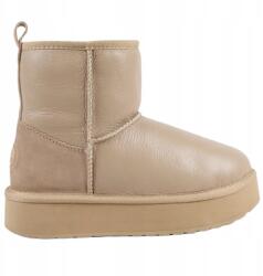 Emu Australia Hótaposók Emu Australia Stinger Mini Flatform Leather W13189 homokszín 37, Pia (W13189 SAND)