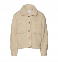 Vero Moda Bézs Plüss Dzseki, 11-12 éveseknek, poliészter (562860)