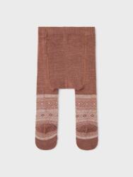 Name it Harisnyanadrág, világosbarna, fehér mintás, 0-2 hónapos, gyapjú, pamut (473789)