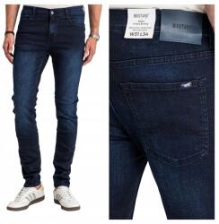 Mustang Frisco Skinny Fit Férfi Farmernadrág, W35 L36, kék (1017116 5000 801)