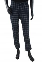 Dstrezzed Sötétkék Kockás Chino Nadrág (32) (376089)