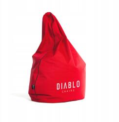 Diablo Chairs Ifjúsági Gamer Babzsák Fotel, Piros Szövet (1452)