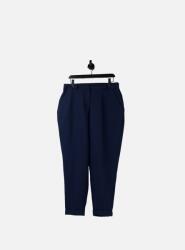 ONLY Sötétkék Magas Derékú Nadrág, Size 48, poliészter, hosszú szárú (496867)