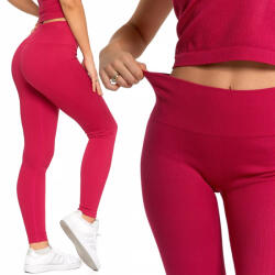 Moraj Női Sport Leggings, Magas Derék, Size L/XL, piros