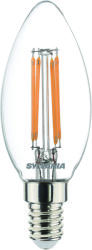 SYLVANIA 0029373 LED szénszálas izzó 1x4, 5W | E14 | 470lm | 2700K - átlátszó