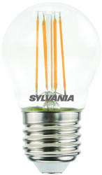 SYLVANIA 0029491 LED szénszálas izzó 1x4, 5W | E27 | 470lm | 2700K - szabályozható, átlátszó