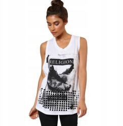 Religion Fehér Ujjatlan Póló (38) (382062)