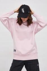 Superdry Halványrózsaszín, bő, hímzett pulóver, Size 40-42 (470131)