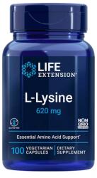 Life Extension L-Lysine 620 mg (100 veg kapszula) - L-Lizin 100 veg kapszula