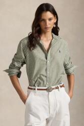 Ralph Lauren selyem ruha - zöld L