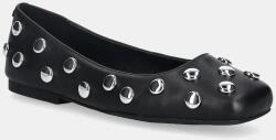 MICHAEL Michael Kors bőr balerina cipő Matilda Flex Flat - fekete Női 37