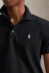 Ralph Lauren тениска с яка мъжка от памук с еластан (710941439) - answear - 214,95 лв