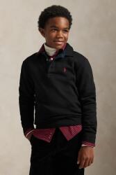 Ralph Lauren gyerek pamut hosszú ujjú felső - fekete 150-161 - answear - 40 990 Ft