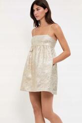 Bershka Arany Színű Ruha Vékony Pánttal (xs) (542241)
