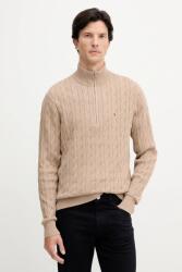 Tommy Hilfiger pamut pulóver - bézs M - answear - 44 990 Ft