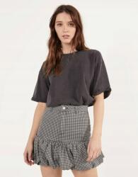 Bershka Kockás Rövid Szoknya Ráncolással (32) (217085)