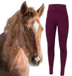 Start Knowsley Női Lovagló Leggings, bélelt, bordó, Size 42 (S:11310581*BU*42)