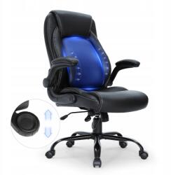 Vevor Ergonomikus irodai szék, deréktámasszal, lábtartóval, fém alap (5907021448536)