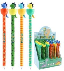 Junior Dinoszaurusz zselés/rugalmas toll 0, 7 mm (mix/ár 1 db) kék tollbetét