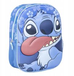 Cerda Stitch Óvodai hátizsák 3D domború kék Cerda 2100005111 (2100005111)