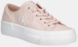 Calvin Klein sportcipő VULC FLATFORM LOW CV MG - rózsaszín Női 40
