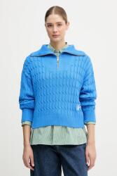 Tommy Hilfiger pamut pulóver - kék M - answear - 66 990 Ft