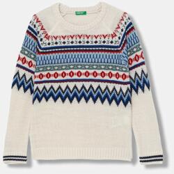 Benetton pulóver gyapjúkeverékből - bézs 150