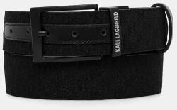 Karl Lagerfeld kétoldalas öv - fekete 110