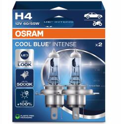 OSRAM H4 Cool Blue Intense, akár 5000K, LED-es, 100% több fény