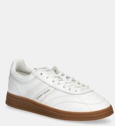 Tommy Hilfiger bőr sportcipő THE GREENWICH EDGE LEATHER - fehér Női 39