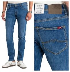 Mustang Oregon Tapered Férfi Farmernadrág, szűkített szabás, kék denim, Size W35 L34 (1017123 5000 623)