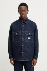 HUGO Blue farmering Ebolt - sötétkék M